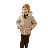 DeFacto Erkek Bebek Su Geçirmez Mont Bej 18-24 Ay, 18-24 AY, A2843A525WN, Bej-BG289, Bebek-Erkekler
