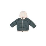 DeFacto Erkek Bebek Su Geçirmez Şişme Mont, 9-12 Ay, C3462A525AU, Gri-GR314, Bebek-Erkekler