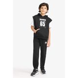 DeFacto Erkek Çocuk 3lü Takım Kısa Kollu Tişört Sweatshirt Eşofman Altı G0629A826SM