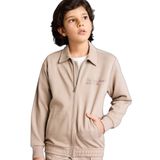 DeFacto Erkek Çocuk Baskılı Hırka, 7-8 Yaş, G1025A826SP, Haki-KH490, Erkek Çocuklar