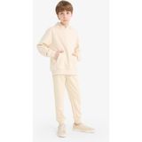 DeFacto Erkek Çocuk Beli Lastikli Okul Jogger Eşofman Altı K8852A625AU - 7 - 8 Yaş - Bej-BG734