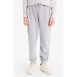 DeFacto Erkek Çocuk Beli Lastikli Okul Jogger Eşofman Altı R5970A625AU - Gri-GR377 - 8 - 9 Yaş