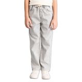 DeFacto Erkek Çocuk Düz Paça Jean Pantolon, 5-6 Yaş, G7594A826SP, Gri-NM55, Erkek Çocuk