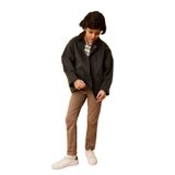 DeFacto Erkek Çocuk Haki Regular Fit Gabardin Pantolon, 5-6 Yaş, G6736A826SP, Haki-KH158, Erkek Çocuklar
