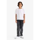 DeFacto Erkek Çocuk Jean Pantolon, 7-8 Yaş, F0454A825AU, Antrasit-NM36, Erkek Çocuk