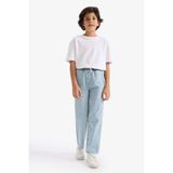 DeFacto Erkek Çocuk Jean Pantolon G6984A8/NM39 LT.BLUE, 9-10 Yaş, G6984A826SP, Mavi-NM39, Erkek Çocuk