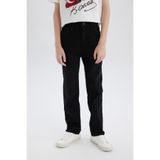 DEFACTO Erkek Çocuk Jean Pantolon, Siyah, 11-12 Yaş
