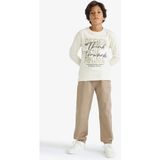 DeFacto Erkek Çocuk Jogger Fit Gabardin Pantolon F5038A825WN - Dropsuz - 9 - 10 Yaş - Haki-KH92