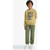 DeFacto Erkek Çocuk Jogger Fit Gabardin Pantolon F5038A825WN - Haki-KH450 - 8 - 9 Yaş