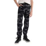 DeFacto Erkek Çocuk Jogger Fit Kamuflaj Desenli Gabardin Pantolon