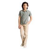 DeFacto Erkek Çocuk Kanvas Pantolon, 8-9 Yaş, G6734A826SP, Bej-BG716, Erkek Çocuk