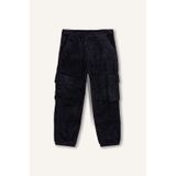 Defacto Erkek Çocuk Kargo Cepli Jogger Kadife Pantolon C9059a824wnar210 Antrasit
