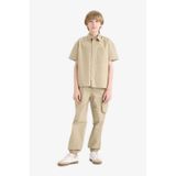 DeFacto Erkek Çocuk Kargo Cepli Jogger Paça Paraşüt Pantolon E1556A825SMKH271