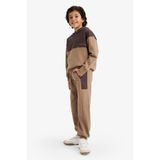 DeFacto Erkek Çocuk Kargo Fit Beli Lastikli Eşofman Altı Bej, 7-8 Yaş, G5568A825CW, Bej-BG152, Erkek Çocuk