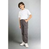 Defacto Erkek Çocuk Kargo Jogger Gabardin Pantolon G6424a826spar126 Antrasit-ar126
