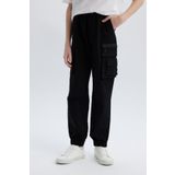DeFacto Erkek Çocuk Kargo Jogger Standart Paça Gabardin Pantolon D6313A825SP