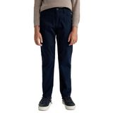DeFacto Erkek Çocuk Lacivert Düz Paça Gabardin Pantolon 5/6 Yaş