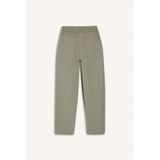Defacto Erkek Çocuk Loose Fit Standart Paça Gabardin Pantolon F2478a825aukh400 Haki
