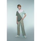 DeFacto Erkek Çocuk Loose Fit Standart Paça Gofre Dokulu Pantolon D7794A825SP - 11 - 12 Yaş - Yeşil-GN497