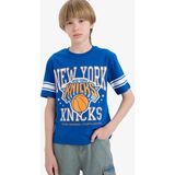 DeFacto Erkek Çocuk NBA New York Knicks Bisiklet Yaka Kısa Kollu Tişört E4839A825SM - -- - 9 - 10 Yaş