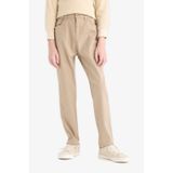 Defacto Erkek Çocuk Okula Dönüş Regular Fit Düz Paça Gabardin Pantolon U3254a625aubg716 Bej