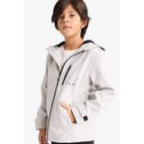 DeFacto Erkek Çocuk Polar Astarlı Mont Gri, 5-6 Yaş, F6617A826SP, Gri-GR477, Erkek Çocuklar