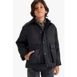 DeFacto Erkek Çocuk Polo Yaka Çıtçıtlı Mont D5903A825AU