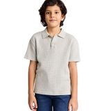 DeFacto Erkek Çocuk Polo Yaka Dokulu Pamuklu Kazak, 5-6 Yaş, G6604A826SP, Yeşil-GN1195, Erkek Çocuklar
