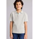 DeFacto Erkek Çocuk Polo Yaka Pamuklu Kazak, 8-9 Yaş, G6604A826SP, Yeşil-GN1195, Erkek Çocuklar