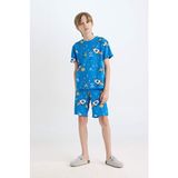 Defacto Erkek Çocuk Regular Fit 2'li Pijama Takımı