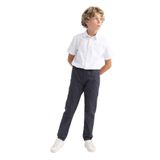 DEFACTO Erkek Çocuk Regular Fit Pantolon, Antrasit, 9-10 Yaş