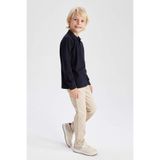 DEFACTO Erkek Çocuk Regular Fit Pantolon, Bej, 11-12 Yaş