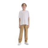 DEFACTO Erkek Çocuk Relaxed Fit Pantolon, Bej, 7-8 Yaş