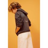 Defacto Erkek Çocuk Sırt Baskılı Kapüşonlu Sweatshirt, 8/9 Yaş (134cm), B5487A823WN, Antrasit, erkek-çocuk