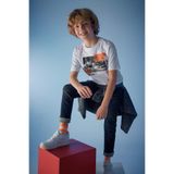 DeFacto Erkek Çocuk Skinny Fit Jean Pantolon, 9-10 Yaş, Z3356A623SP, Siyah-NM40, Erkek Çocuk