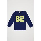 DeFacto Erkek Çocuk Spor Bisiklet Yaka Baskılı Sweatshirt S0780A620AU - 4 - 5 Yaş - Lacivert