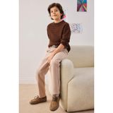 DeFacto Erkek Çocuk Standart Paça Pantolon Regular Fit, 13-14 Yaş, G3341A825CW, Bej-BG73, Erkek Çocuk