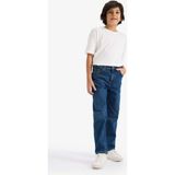 DeFacto Erkek Çocuk Straight Fit Düz Paça Jean Pantolon F8430A826SM - Mavi-NM34 - 8 - 9 Yaş
