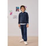 DeFacto Erkek Çocuk Straight Fit Düz Paça Jean Pantolon G3422A825CW - Mavi-NM34 - 11 - 12 Yaş