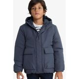DeFacto Erkek Çocuk Su İtici Kapüşonlu Şişme Mont, 13-14 Yaş, E7386A825WN, Antrasit-AR153, Erkek Çocuklar