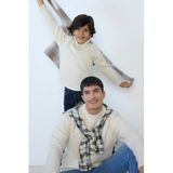 Defacto Erkek Çocuk Yarım Fermuarlı Triko Kazak, 13/14 Yaş (164cm), G3023A825AU, Bej, Erkek Çocuklar