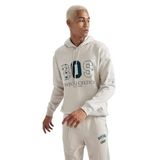 DeFacto Erkek DeFactoFit NBA Boston Celtics Standart Fit Kapüşonlu Sweatshirt, Bej, S