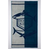 DeFacto Erkek Desenli Pamuklu Plaj Havlusu W8346AZ24SM - 70 x 130 cm - Yeşil-GN206