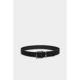 DeFacto Erkek Dikdörtgen Toka Suni Deri Günlük Kemer G9033AXNS - 100 cm - Siyah-BK27