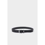 DeFacto Erkek Dikdörtgen Toka Suni Deri Günlük Kemer H0302AXNS - 100 cm - Siyah-BK27