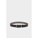 DeFacto Erkek Dikdörtgen Toka Suni Deri Günlük Kemer H0314AXNS - 90 cm - Siyah-BK27