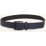DeFacto Erkek Dikdörtgen Toka Suni Deri Günlük Lacivert Kemer I1308AXNS - 110 cm - Lacivert-NV1