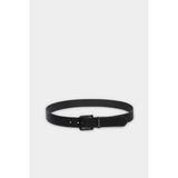 DeFacto Erkek Dikdörtgen Toka Suni Deri Günlük Siyah Kemer G9034AXNS - 110 cm - Siyah-BK27