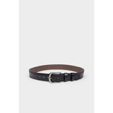DeFacto Erkek Dikdörtgen Toka Suni Deri Jean Kemeri G8203AXNS - 90 cm - Siyah-BK27