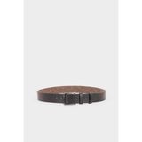 DeFacto Erkek Dikdörtgen Toka Suni Deri Jean Kemeri V2138AZNS - 90 cm - Siyah-BK23